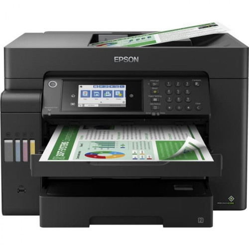 Epson - Imprimante Multifonction 4-en-1 - EPSON - Ecotank ET-16600 - Jet dencre - A3/A4 - Couleur - Wi-Fi - C11CH72401 - Imprimante sans fil Imprimantes et scanners