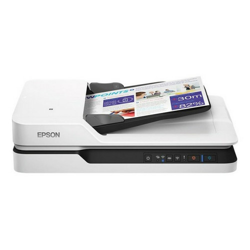 Epson - Scanner Wifi Double Face Epson WorkForce DS-1660W 1200 dpi LAN Blanc - Scanner