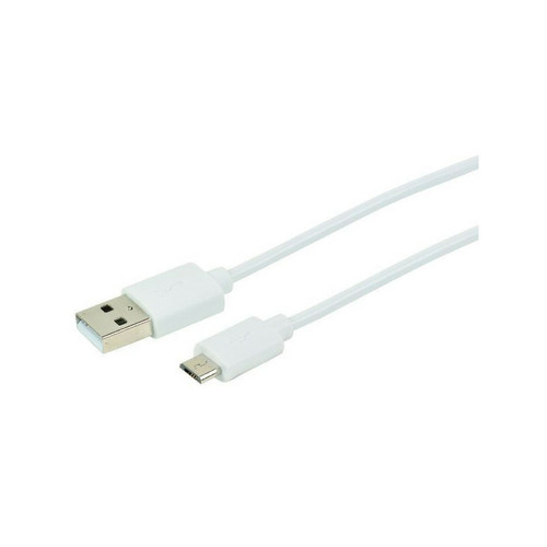 Erard - Micro USB M / USB M - 2.4A - 3m - Blanc ERARD - 2409 Erard  - Câble et Connectique