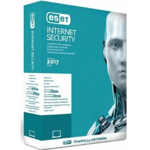 Eset - Internet Security PL BOX 3Y EIS-N-3Y-1D Eset  - Antivirus norton internet security