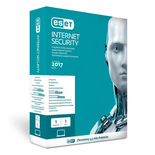 Eset - Internet Security 1 appareil 12 mois (EIS-1U12M-B) - Antivirus et Sécurité