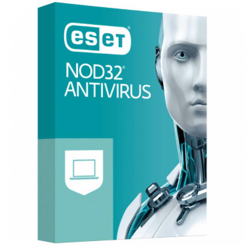 Eset - NOD32 Antivirus 2021 - Licence 2 ans - 2 postes - Antivirus et Sécurité