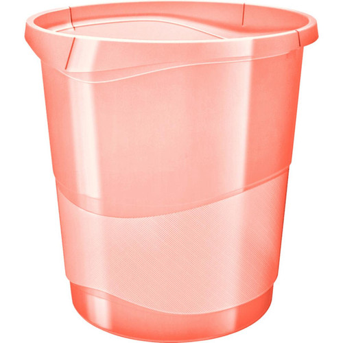 Esselte - Esselte Corbeille à papier Colour'Ice, 15 litres, abricot () Esselte  - Esselte