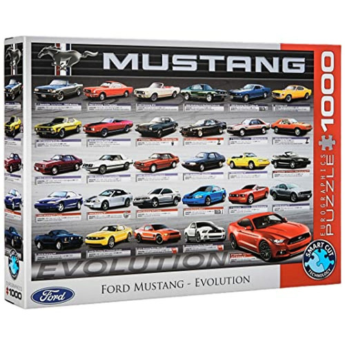 Eurographics - Eurographics Puzzle Ford Mustang Evolution 50e anniversaire (1000 piAces) (6000-0684) Eurographics  - ASD