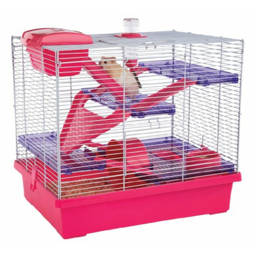 Cage à oiseaux Rosewood Cage pour Hamster Pico Xgrande Rose