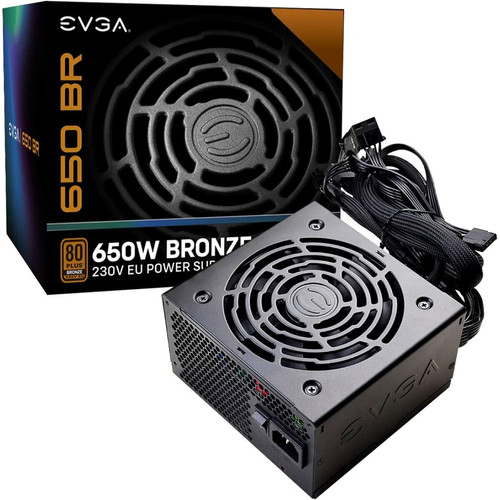 Evga - EVGA 650 BR - 80Plus Bronze Evga   - Retrouvez notre sélection d'alimentations pour PC !