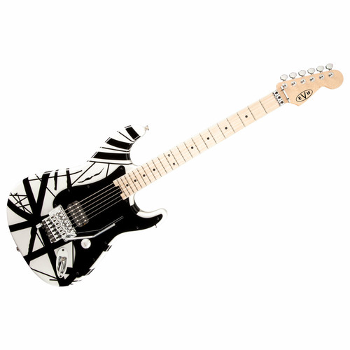 Evh - Striped Series White with Black Stripes EVH Evh  - Guitares