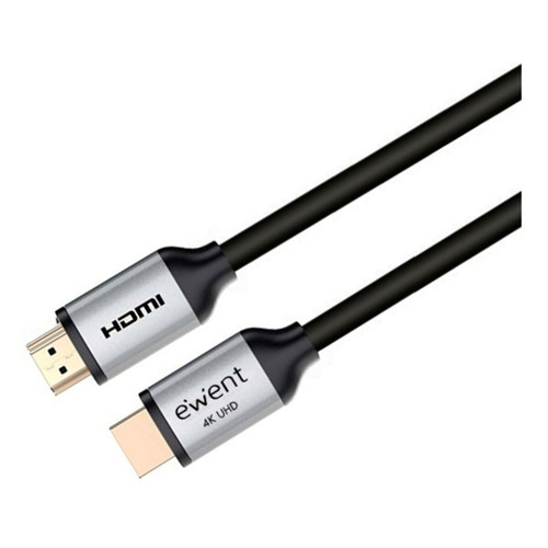 Câble HDMI Ewent Cable HDMI 2.0 Ewent EC1348 Premium Ethernet 4K 5m Negro