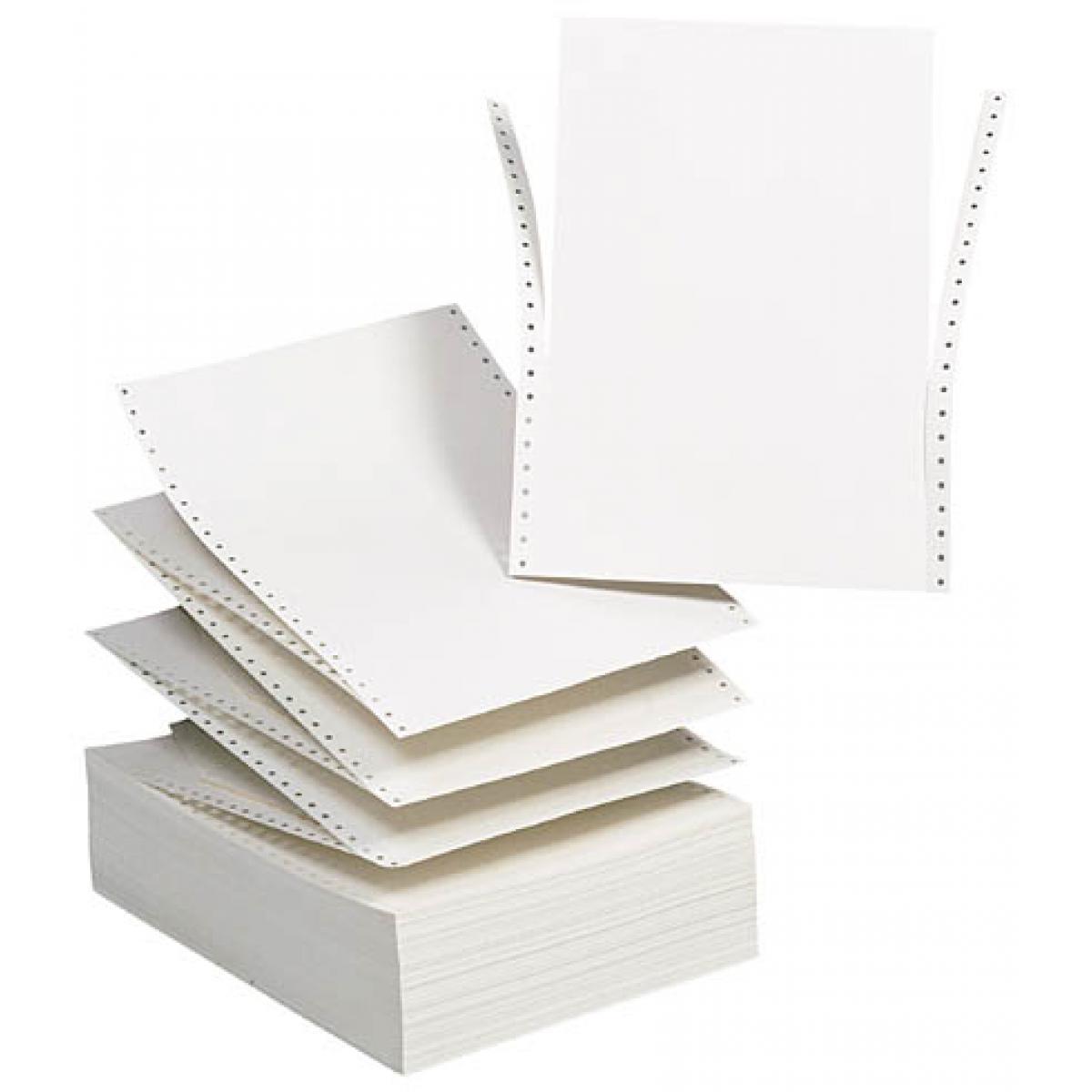 Exacompta Papier listing Exacompta traitement de texte 3 exemplaires 240 x 305 mm - carton de 1000