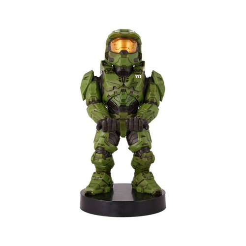 Exquisit - Figurine Master chief Halo infinite cable guy - compatible manette Xbox one / PS4 et autres - Statues Vert