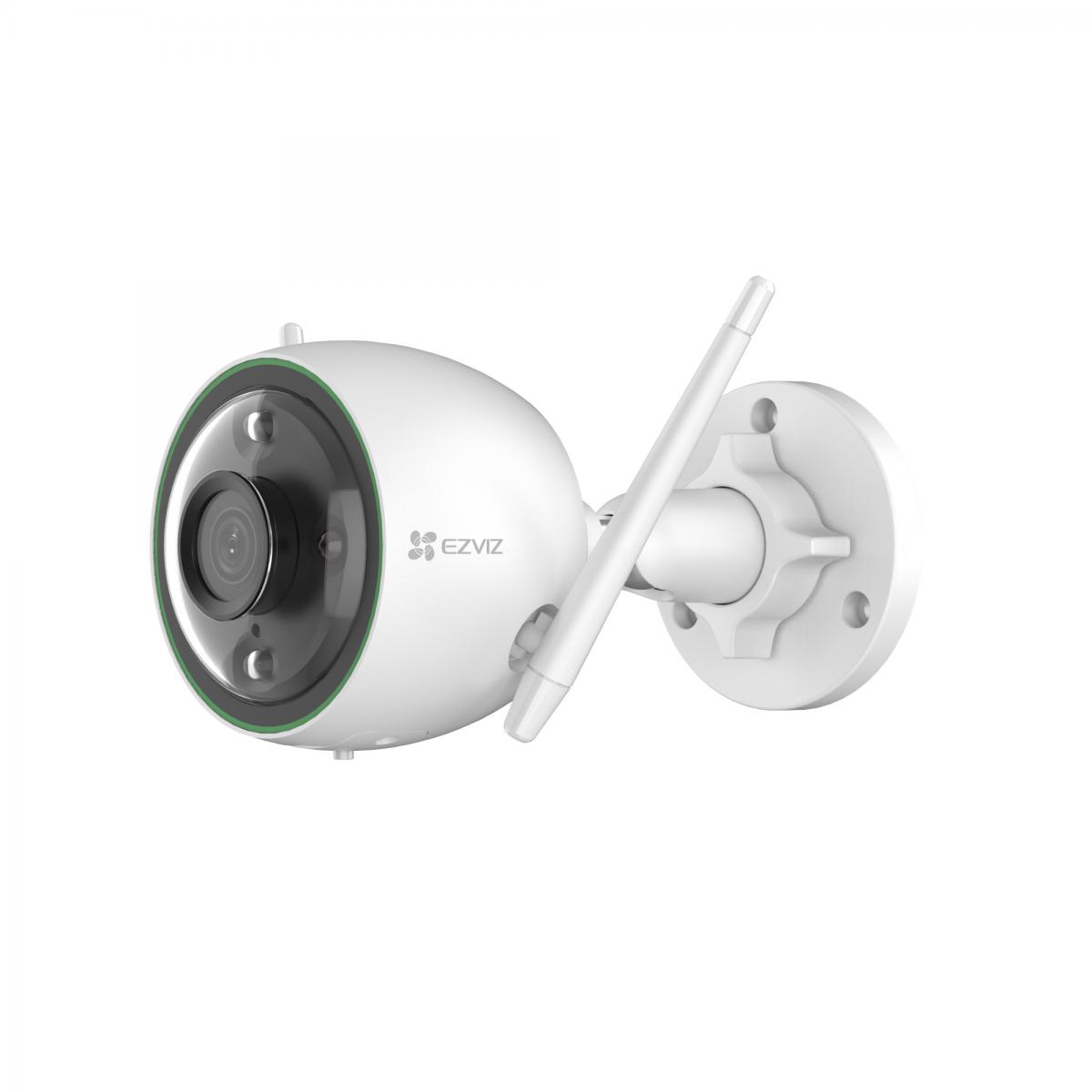 Caméra de surveillance connectée Ezviz EZVIZ Caméra Wi-Fi d'extérieur C3N Blanc