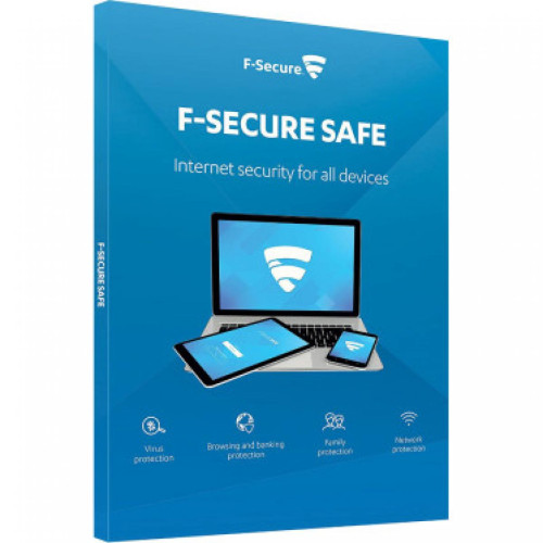 F-Secure - SAFE - Licence 1 an - 1 appareil - Antivirus et Sécurité