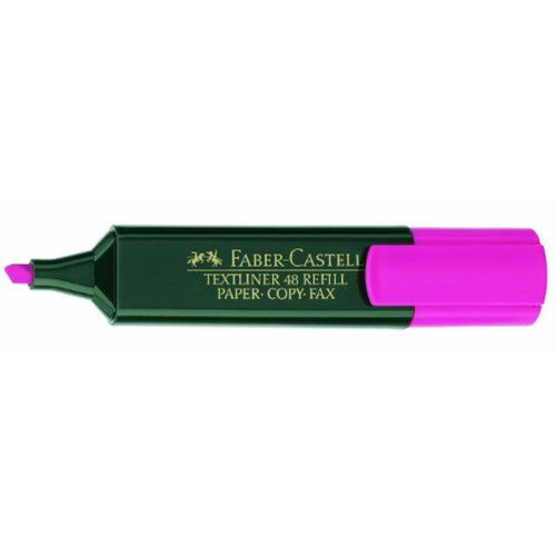 Faber-Castell - Faber-Castell Surligneur "TEXTLINER 48 Refill", rose fluo Faber-Castell  - Maison