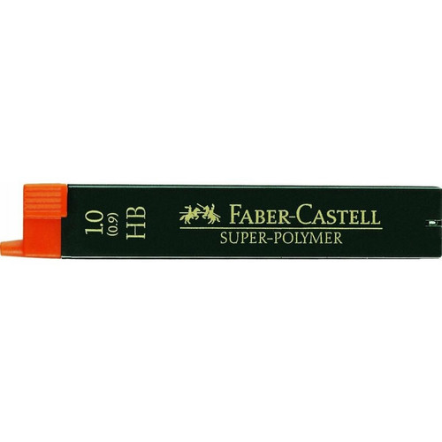 Outils et accessoires du peintre Faber-Castell FABER-CASTELL Mines pour porte-mines Super-Polymer 9069 S-HB ()