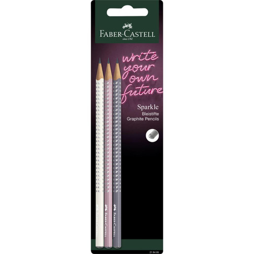 Faber-Castell - FABER-CASTELL Set de crayon à papier GRIP SPARKLE Eté () Faber-Castell  - Outillage à main