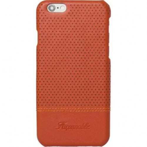 Faconnable - Façonnable Coque pour iPhone 6/6S Micro-perforé et Élégante Orange Faconnable  - Faconnable