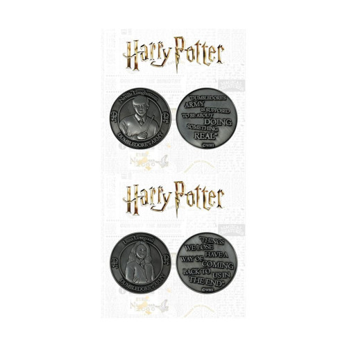 Fanattik - Harry Potter - Pack 2 pièces de collection Dumbledore's Army: Neville & Luna Limited Edition - Luna