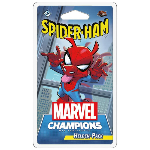 Fantasy Flight Games - Marvel Champions: Das Kartenspiel - Spider-Ham (Helden-Pack) Fantasy Flight Games  - Jeux marvel