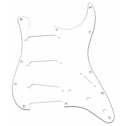 Fender - 3-Ply White 11-Hole Stratocaster Pickguard Fender Fender  - Guitares acoustiques Fender