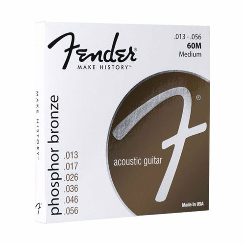 Fender - Phosphor Bronze Acoustic Guitar Strings 13-56 Fender Fender  - Cordes
