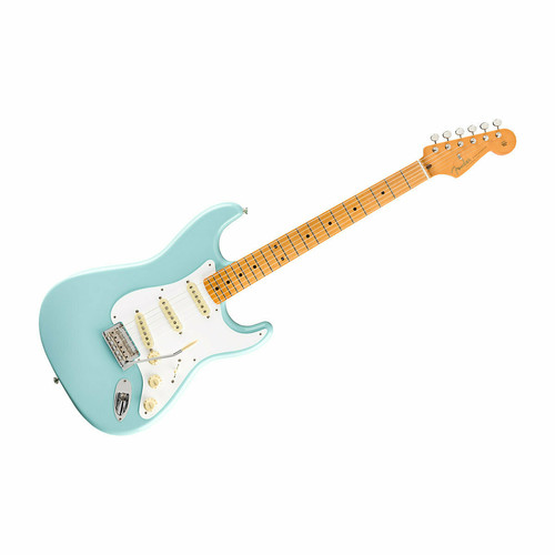 Fender - Vintera 50s Stratocaster Modified Daphne Blue Fender Fender  - Guitares électriques