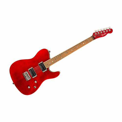 Guitares électriques Fender Special Edition Custom Telecaster FMT Crimson Red Transparent Fender