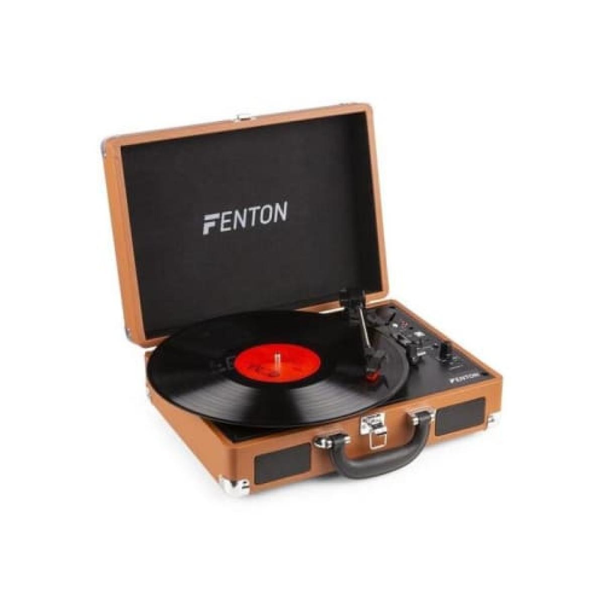 Fenton - RP115F Platine Vinyle Sans Fil Bluetooth 3 Vitesses Arrêt