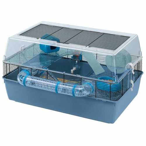 Poulailler Ferplast Ferplast Cage pour hamsters Duna Fun Large 71,5x46x41 cm Bleu
