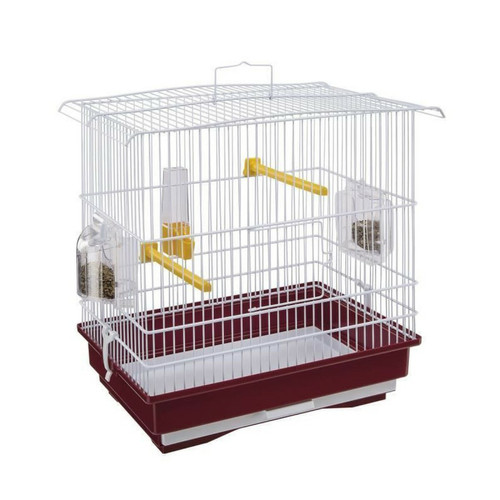 Ferplast - Cage à oiseaux - rouge et blanc Ferplast  - ASD