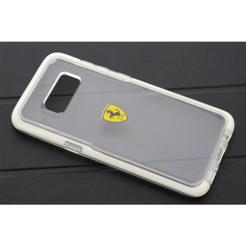 Ferrari - Ferrari Coque  pour Samsung Galaxy S8 - Transparent Ferrari  - Etui samsung s8