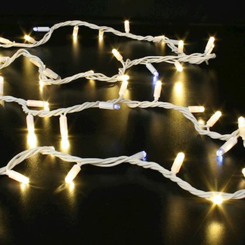 Guirlandes lumineuses Festilight guirlande - 10 mètres - 100 led - blanc chaud - pétillant - festilight 54380-1-w9-z