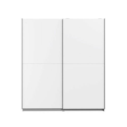 Finlandek - FINLANDEK Armoire de chambre ULOS style contemporain blanc - L 170,3 cm - Chambre Blanc, brun gris