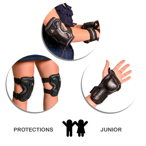 Accessoires Mobilité électrique Firefly Kit de protection roller complet genoulliere coudiere et protege poignets pour enfant