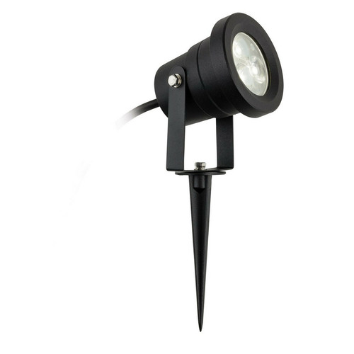 Firstlight - Applique d'extérieur LED intégrée et piquet noir IP65 Firstlight  - Lampadaire