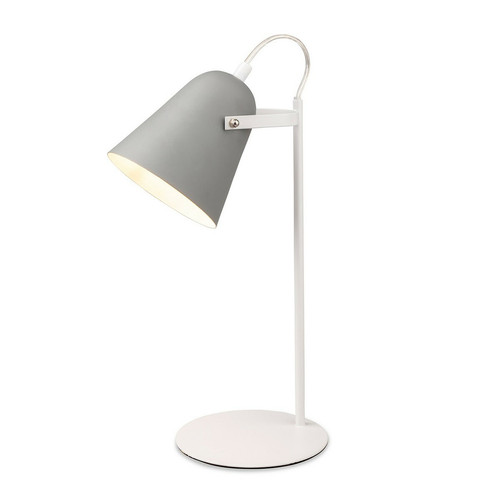 Firstlight - Lampe de table de bureau moderne gris Firstlight  - Firstlight