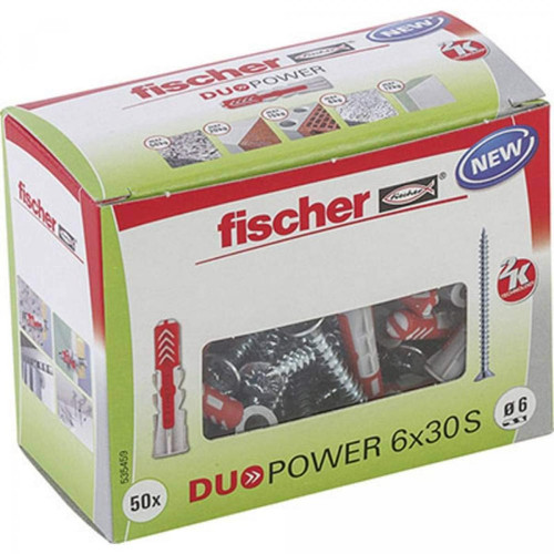 Fischer - Cheville 2 éléments Fischer 535459 30 mm 6 mm 50 pc(s) Fischer  - Cheville