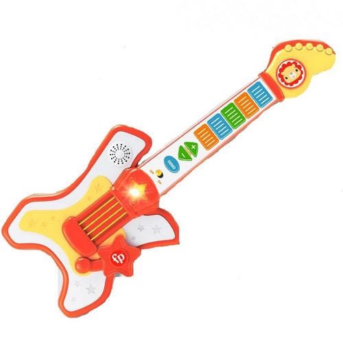 Fisher Price - Jouet musical Fisher Price Lion Guitare pour Enfant Fisher Price  - Guitare jouet