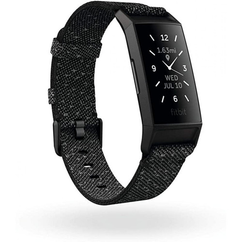 Fitbit - Fitbit Charge 4 Special Edition Health and Fitness Smartwatch Black With 4 Bands - Montre connectée Fitbit