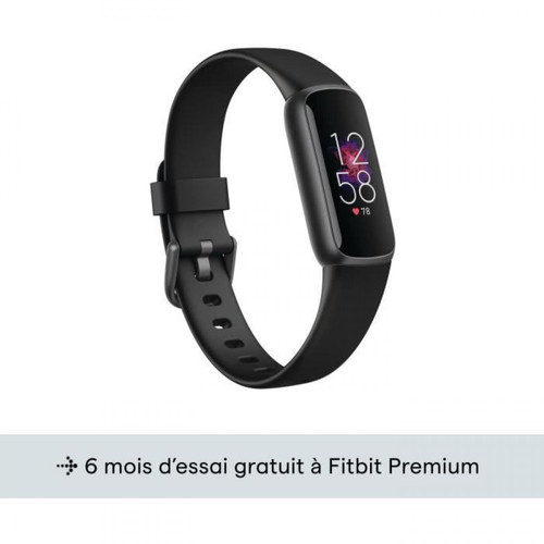 Fitbit - FITBIT - Luxe noir - Graphite - Montre connectée Fitbit