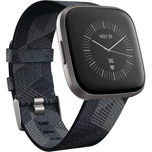 Fitbit - Fitbit Versa 2SE Special Edition Health and Fitness Smartwatch Petal Gray With 4 Bands - Montre connectée Fitbit