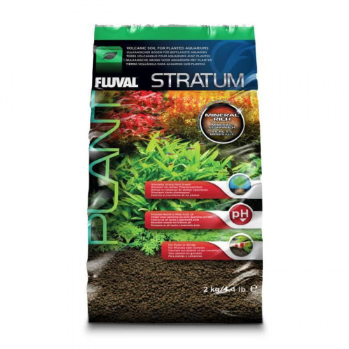 Fluval - Substrat StratumFL plantes/crevet.,4kg - Fluval