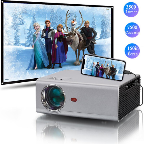 FLZEN - Vidéoprojecteur Home Cinéma 720p Supporte 1080p - Videoprojecteur home cinéma