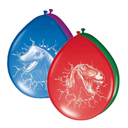 Folat - Folat- Ballons Dinosaure - 6 pièces, 61855, Multicolore Folat  - Folat