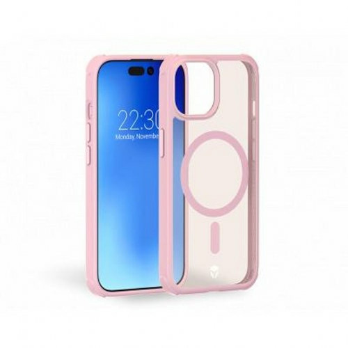Force Case - Force Case Coque Renforcée AIR FROST MagSafe pour iPhone 15 Plus Rose Force Case  - Accessoire Smartphone
