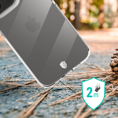 Coque, étui smartphone Coque pour iPhone 14 Pro Anti-chutes Recyclable Feel Force Case Transparent