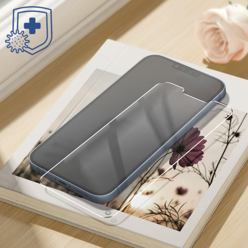 Protection écran smartphone Film pour iPhone 13, 13 Pro et 14 Anti-lumière bleu Garantie à vie Force Glass