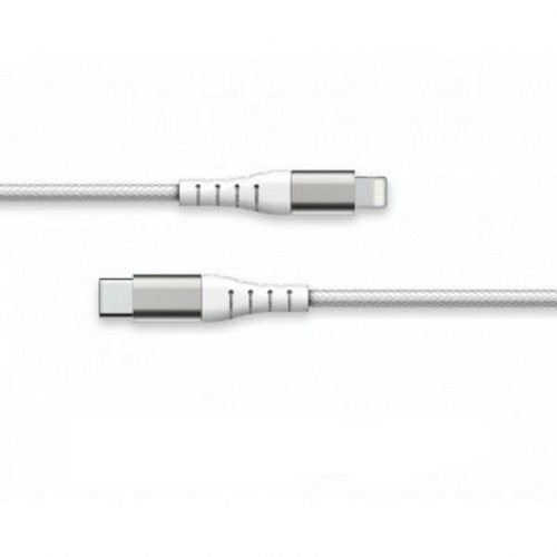 Force Power - Force Power Câble Renforcé USB C/Lightning 1,2m 3A Blanc Force Power  - Câble Lightning