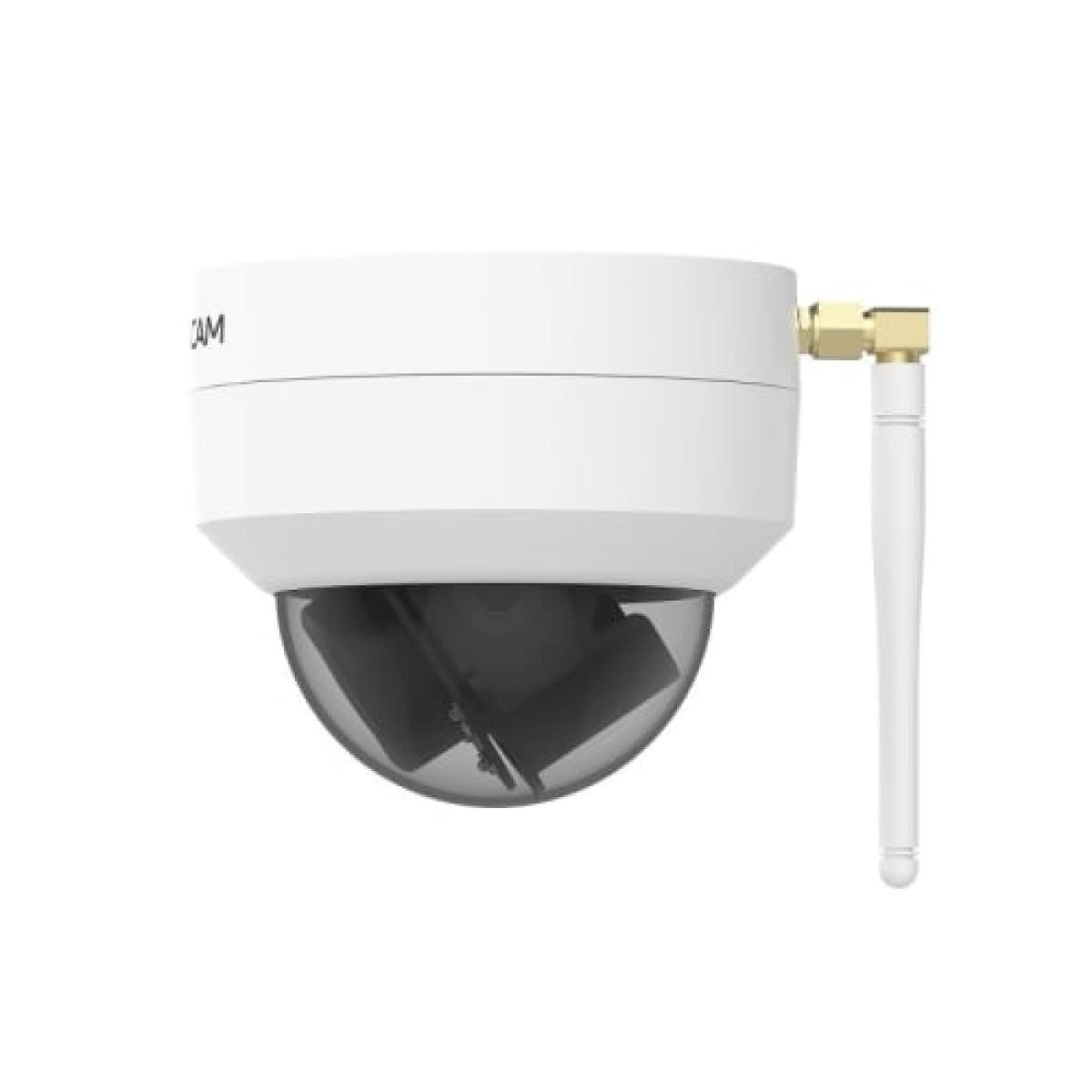 Caméra de surveillance connectée Foscam D4Z Caméra de Sécurité IP Extérieur Vision Nocturne 4 Mpx Zoom x4 Alarme Wi-Fi avec Alexa Blanc