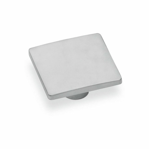 Fosun - Bouton carré zamac - Décor : Chromé mat -  :  - Section : 32 x 32 mm - FOSUN Fosun  - Poignée de meuble