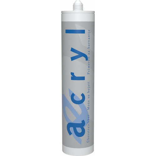 Soudal - Acrylique 310ml blanc (Par 24) Soudal  - Silicone acrylique